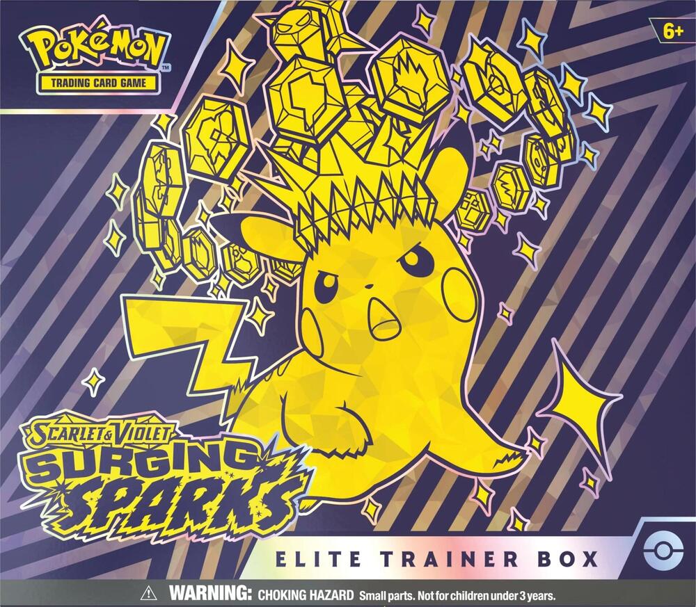 Pokemon EN SV8 Surging Sparks ETB (Sealed)