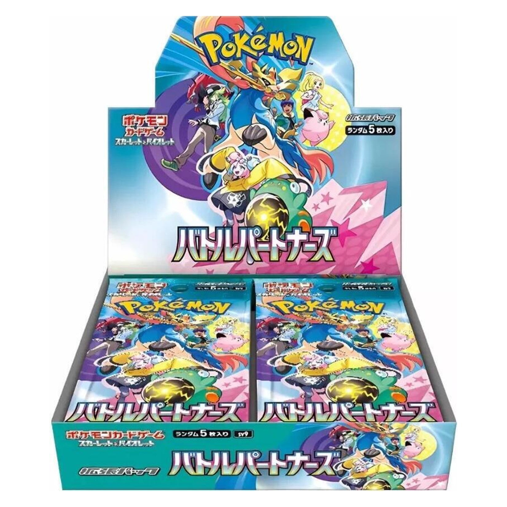 Pokemon JP SV9 Battle Partners Booster Box (Sealed)