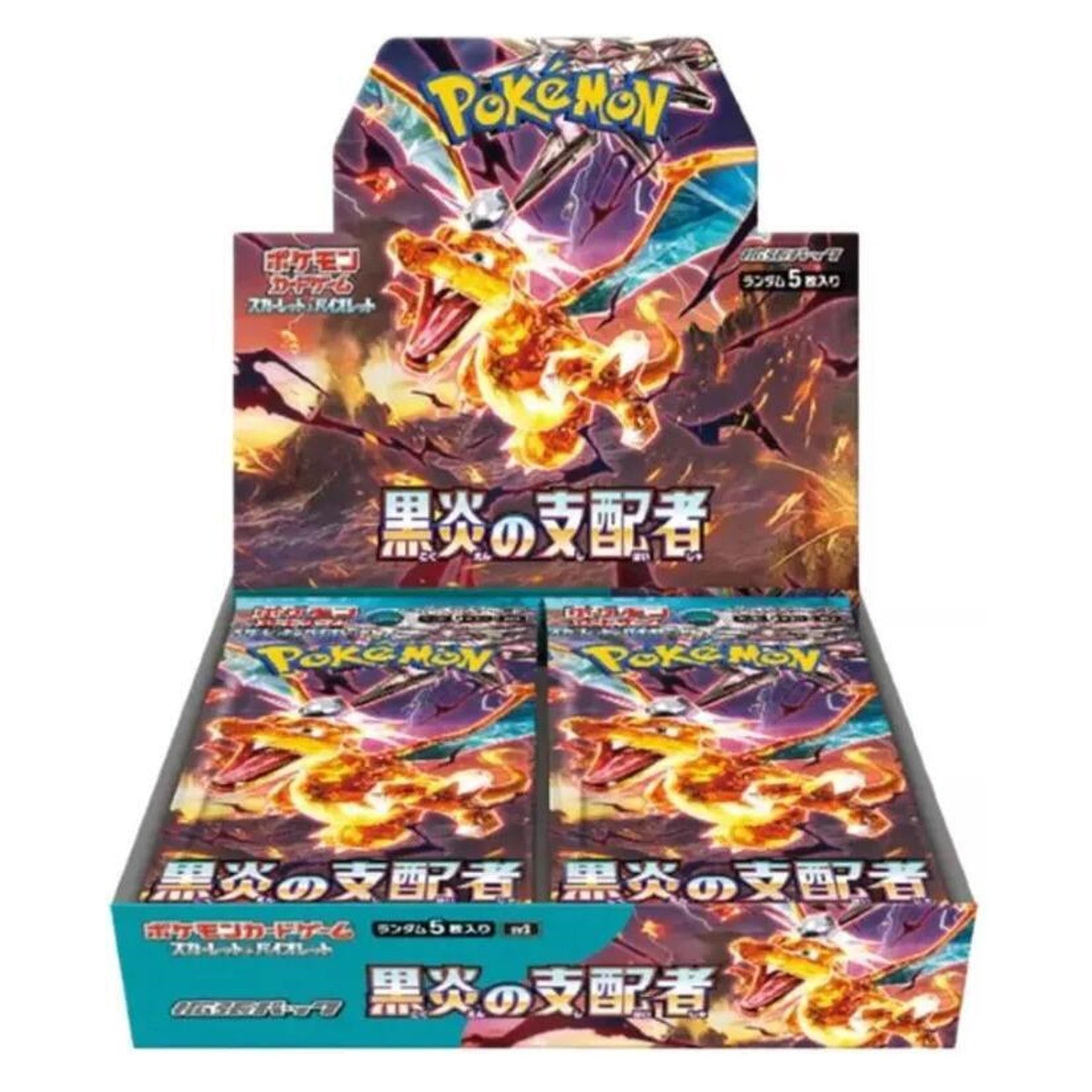 Pokemon JP SV3 Ruler of the Black Flame Booster Box (Sealed)