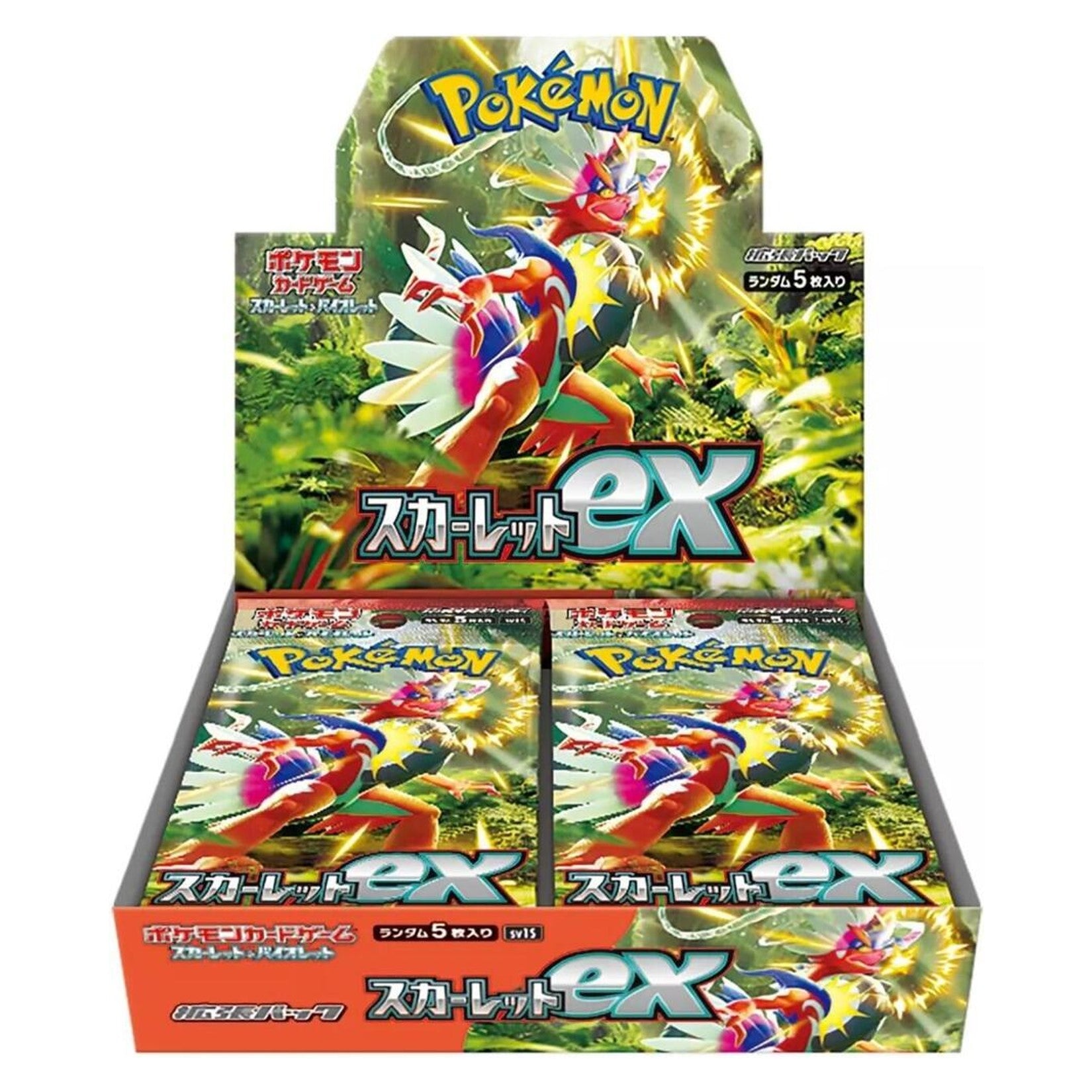 Pokemon JP SV1S Scarlet EX Booster Box (Sealed)
