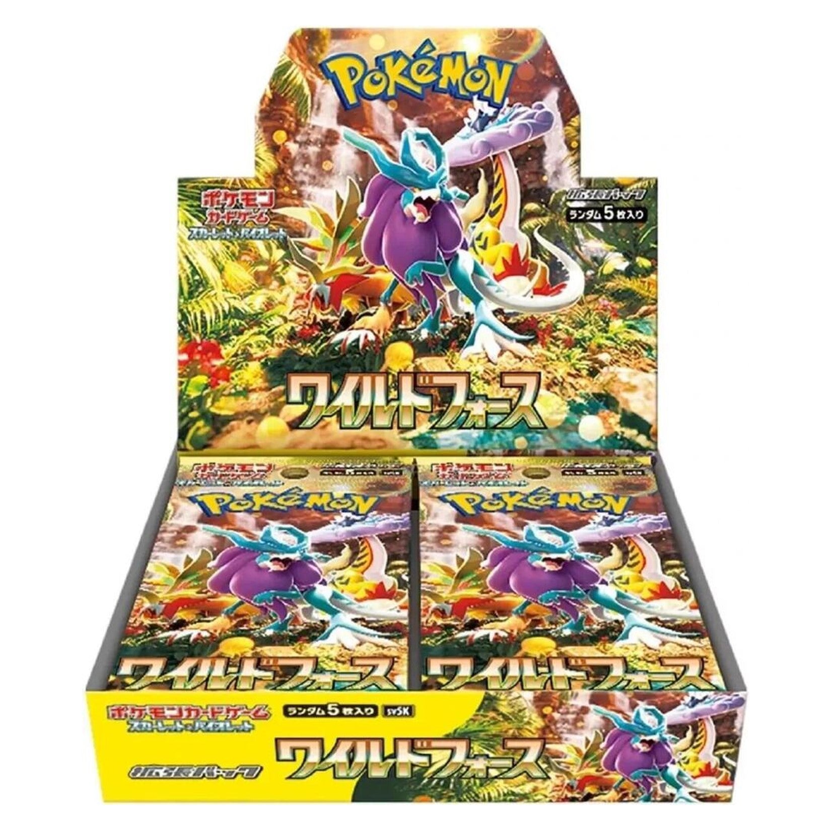 Pokemon JP SV5K Wild Force Booster Box (Sealed)